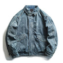 Chaqueta vaquera acolchada