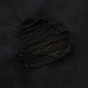 Short en jean avec étoiles