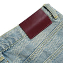 Check Fade Bootcut Jeans