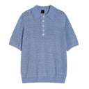 Marina Open Weave Knit Shirt
