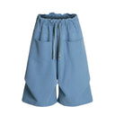 Short de survêtement en coton à rivets