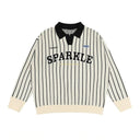 Stripe Letter Polo