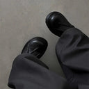 Botas de ante con punta cuadrada