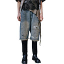 Pockets Full Denim Shorts