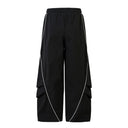 Pantalon cargo en nylon de minuit