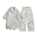 Airy Two-Piece Turquoise Set