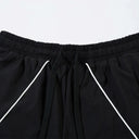 Pantalones cargo de nailon de color medianoche