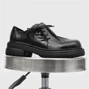 Botas de ante con punta cuadrada