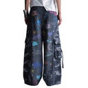 Camo Sketch Cargo Jeans