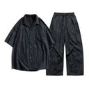 Airy Two-Piece Turquoise Set