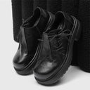 Botas de ante con punta cuadrada