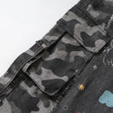 Camo Sketch Cargo Jeans