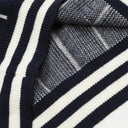 Pinstriped Varsity Pullover Shirt
