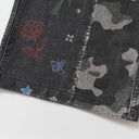 Camo Sketch Cargo Jeans