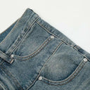 Ash Eyelet Jeans
