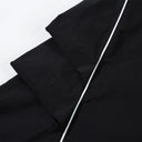 Pantalones cargo de nailon de color medianoche