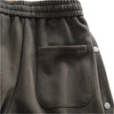 Pantalones cortos deportivos de algodón con remaches