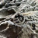 Pulsera de plata con garra fantasma