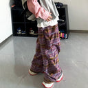 Pantalones de cuero cromado negro