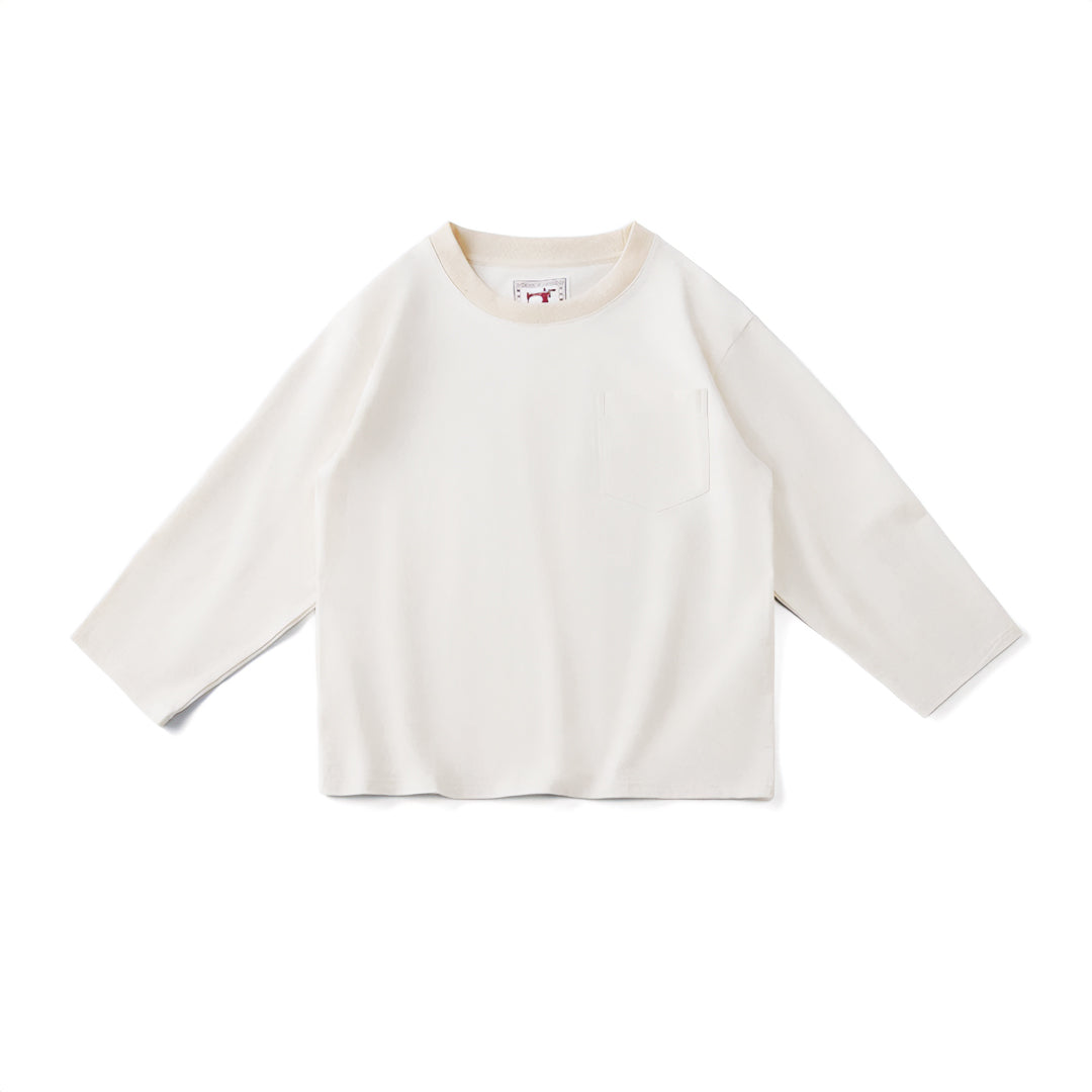 トップス Boxy Long Sleeve T-Shirt Boxy Long Sleeve T-Shirt – Attere