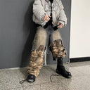 Militia Camouflage Denim Jeans