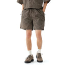 Short cargo en denim vieilli