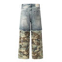 Pantalon cargo en nylon de minuit