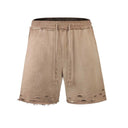 Ripped Gradient Sweatshorts