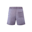 Ripped Gradient Sweatshorts