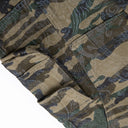 Flared Etched Camo Trousers