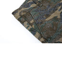 Flared Etched Camo Trousers