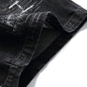 Fracture-Stitch Denim