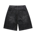 Fracture-Stitch Denim