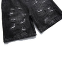 Fracture-Stitch Denim