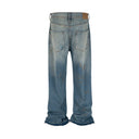 Blue Patch Distressed Jeans