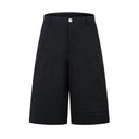 Wide Leg Pleated Shorts