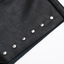 Leather Rivet Shorts