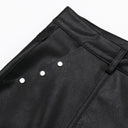 Leather Rivet Shorts