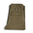 Pantalones de cuero cromado negro