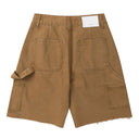 Short en jean avec étoiles