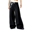 Pantalon ample à plis bruts