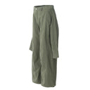 Pantalones holgados con pliegues