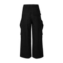 Pantalon cargo en nylon de minuit