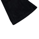 Pantalon cargo en velours côtelé noir profond