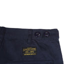 Pantalones de cuero cromado negro