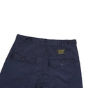 Pantalones de cuero cromado negro