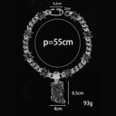 Crystal Clear Jesus Piece