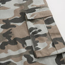 Pantalon cargo camouflage taupe