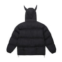 Horned Hooded Puffer Coat