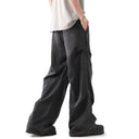 Pantalon cargo en nylon de minuit